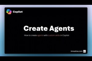 Copilot - Create Custom Agent