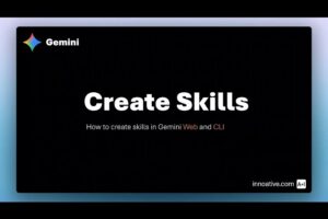 Gemini - Create Skills